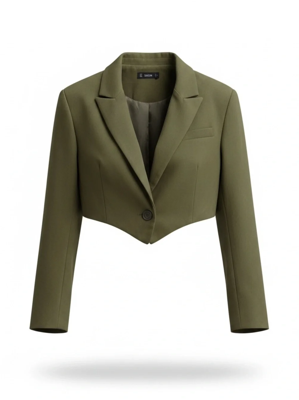 cropped olive 🫒 jacket